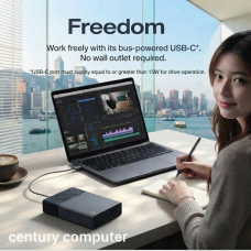 Seagate One Touch 8TB External Hard Drive Desktop HDD - USB-C 